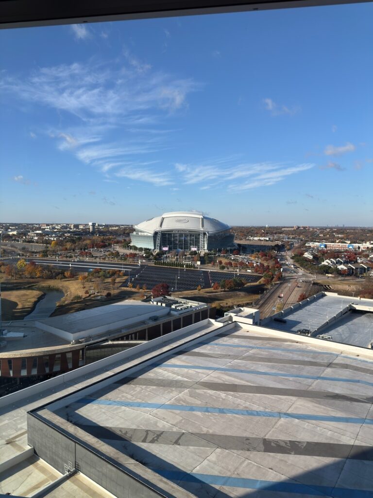 This is AT&T Stadium, home of the Dallas Cowboys!