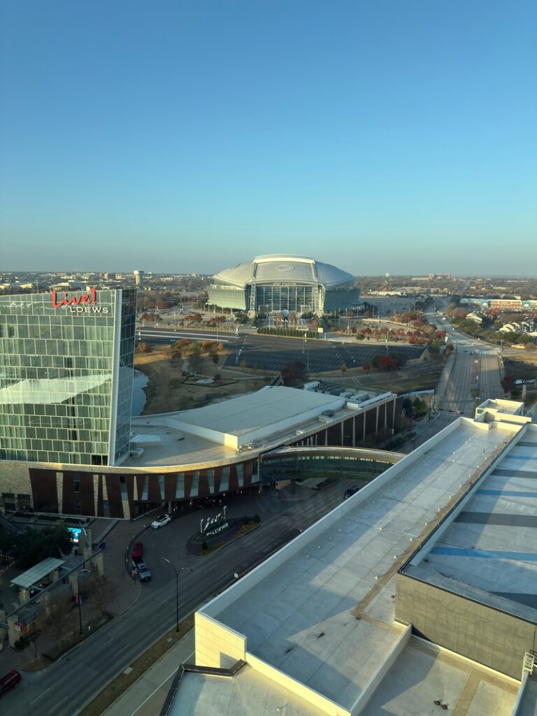 This is AT&T Stadium, home of the Dallas Cowboys!