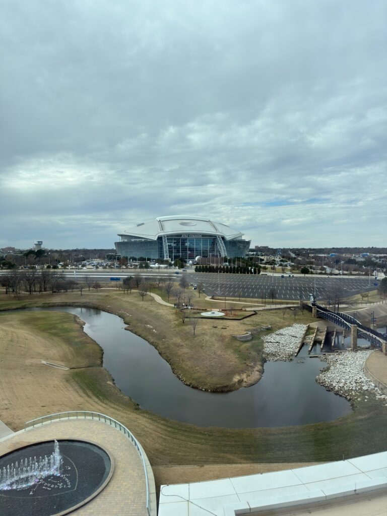 This is AT&T Stadium, home of the Dallas Cowboys!