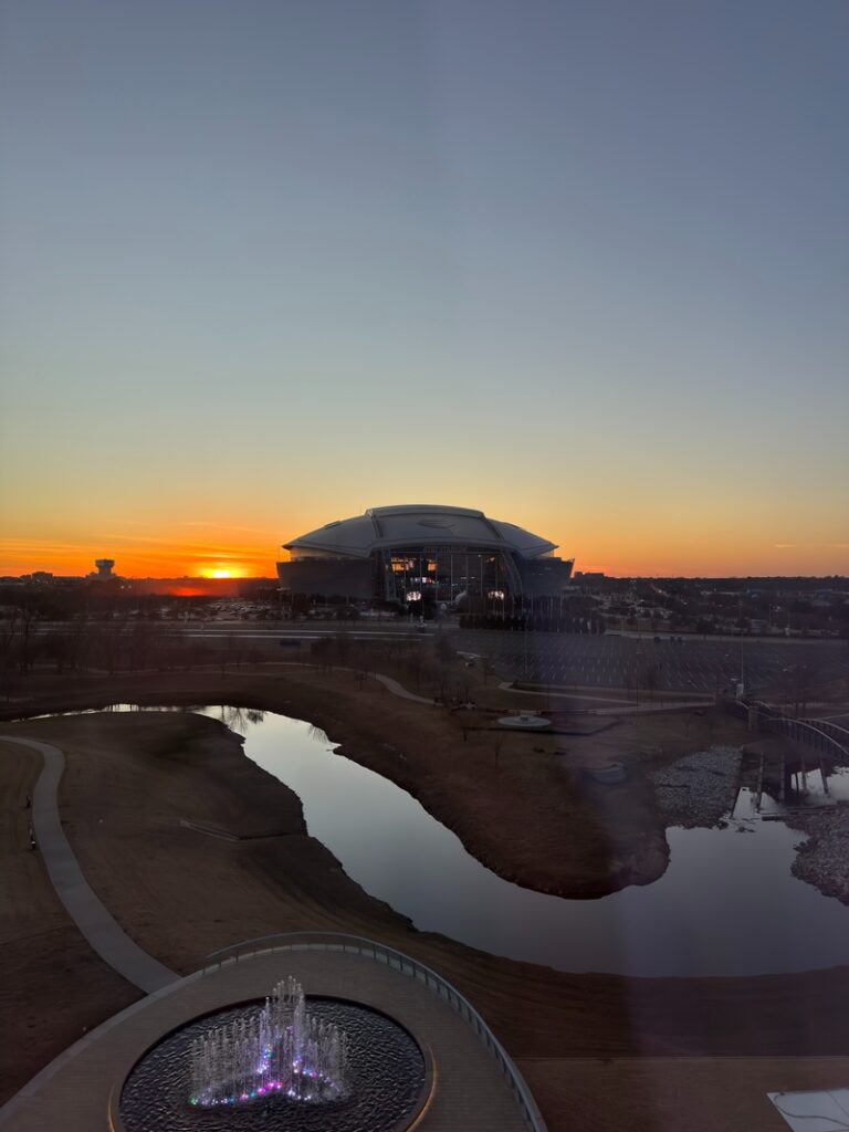 This is AT&T Stadium, home of the Dallas Cowboys!