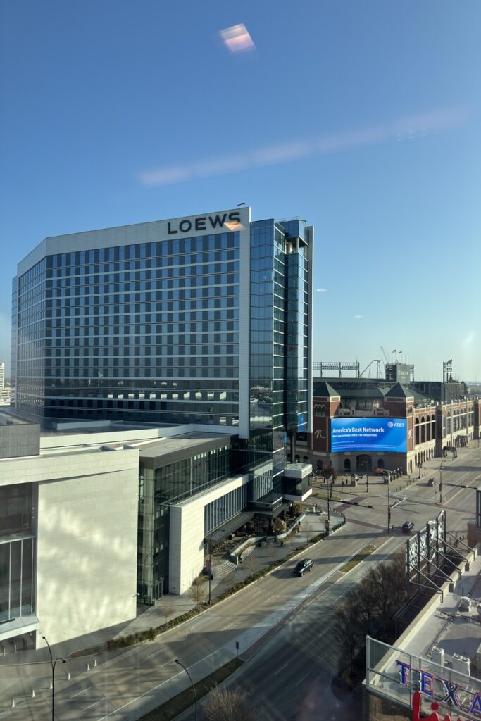 This is the Loews Arlington Hotel!