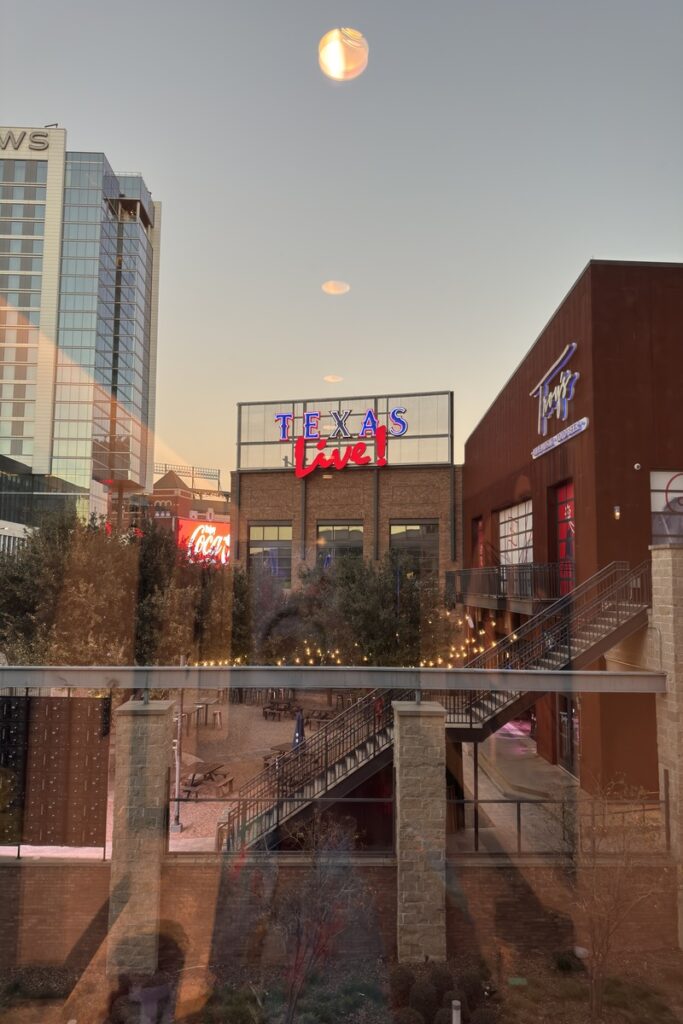 This is Texas Live from the Live by Loews hotel!