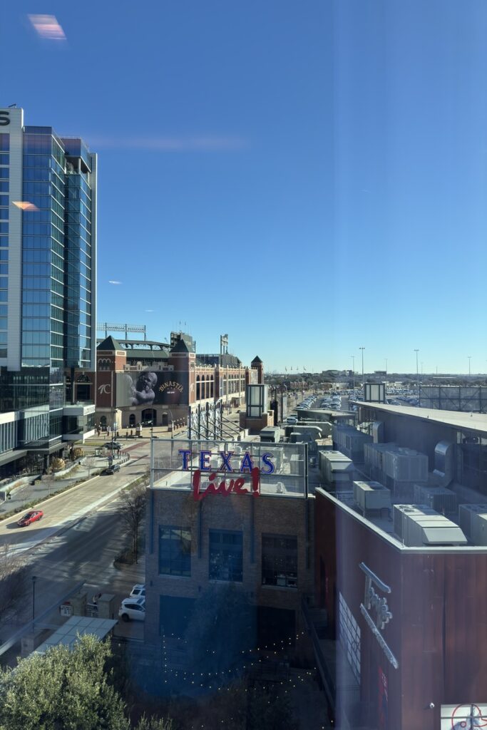 This is Texas Live from the Live by Loews hotel!